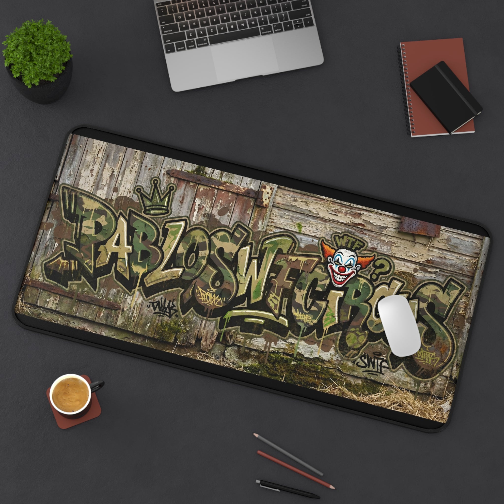 PWC Camo Desk Mat (16x32)
