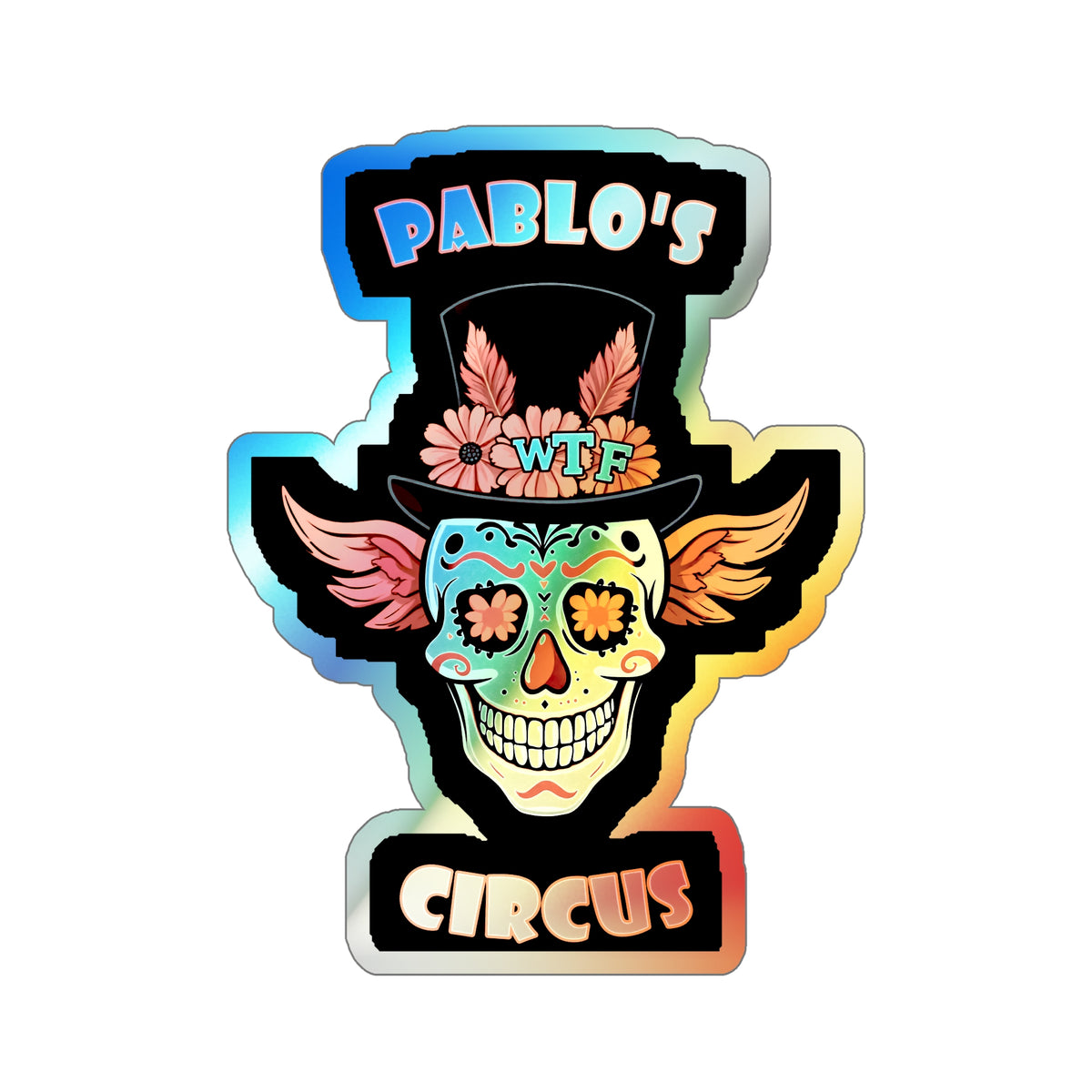 Pablo's Circus Holographic Sticker
