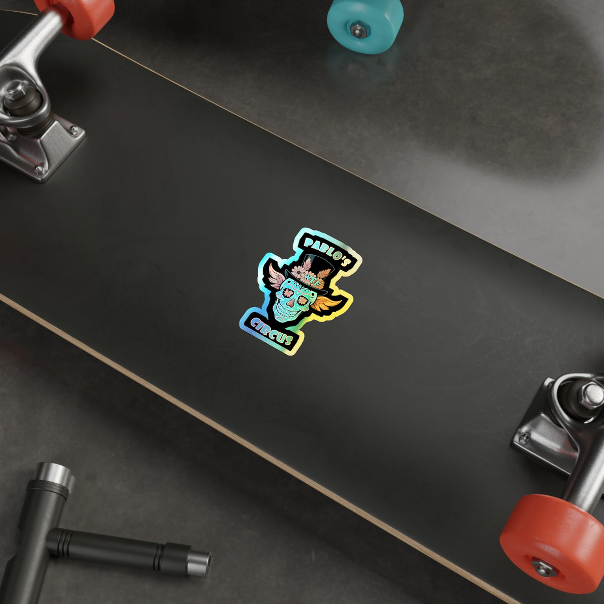 Pablo's Circus Holographic Sticker