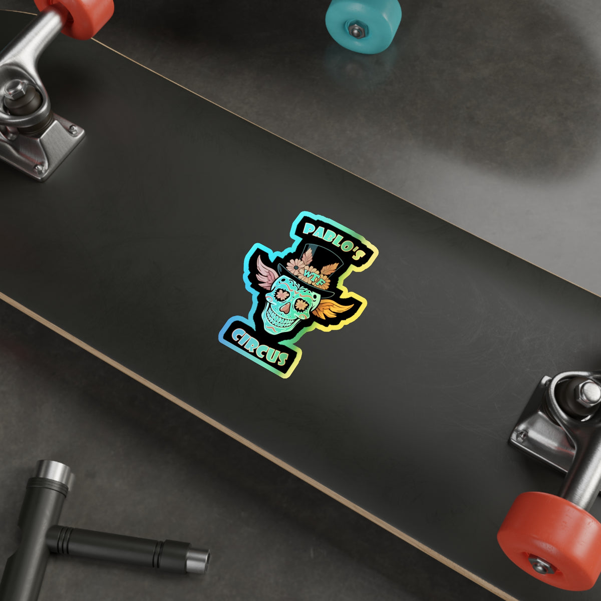 Pablo's Circus Holographic Sticker