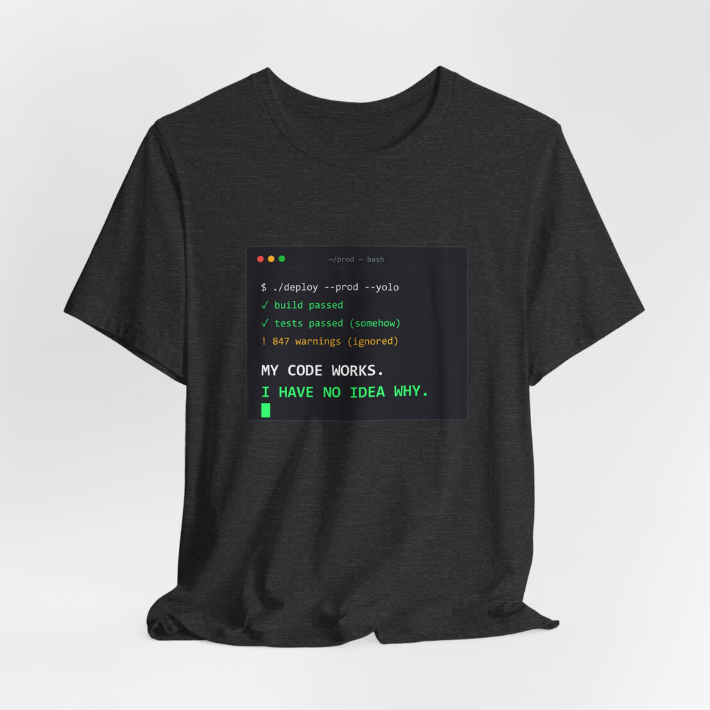 My Code Works, I Have No Idea Why Tee