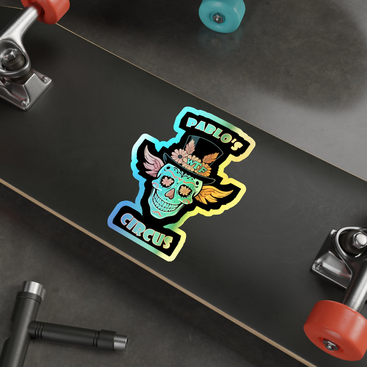 Pablo's Circus Holographic Sticker