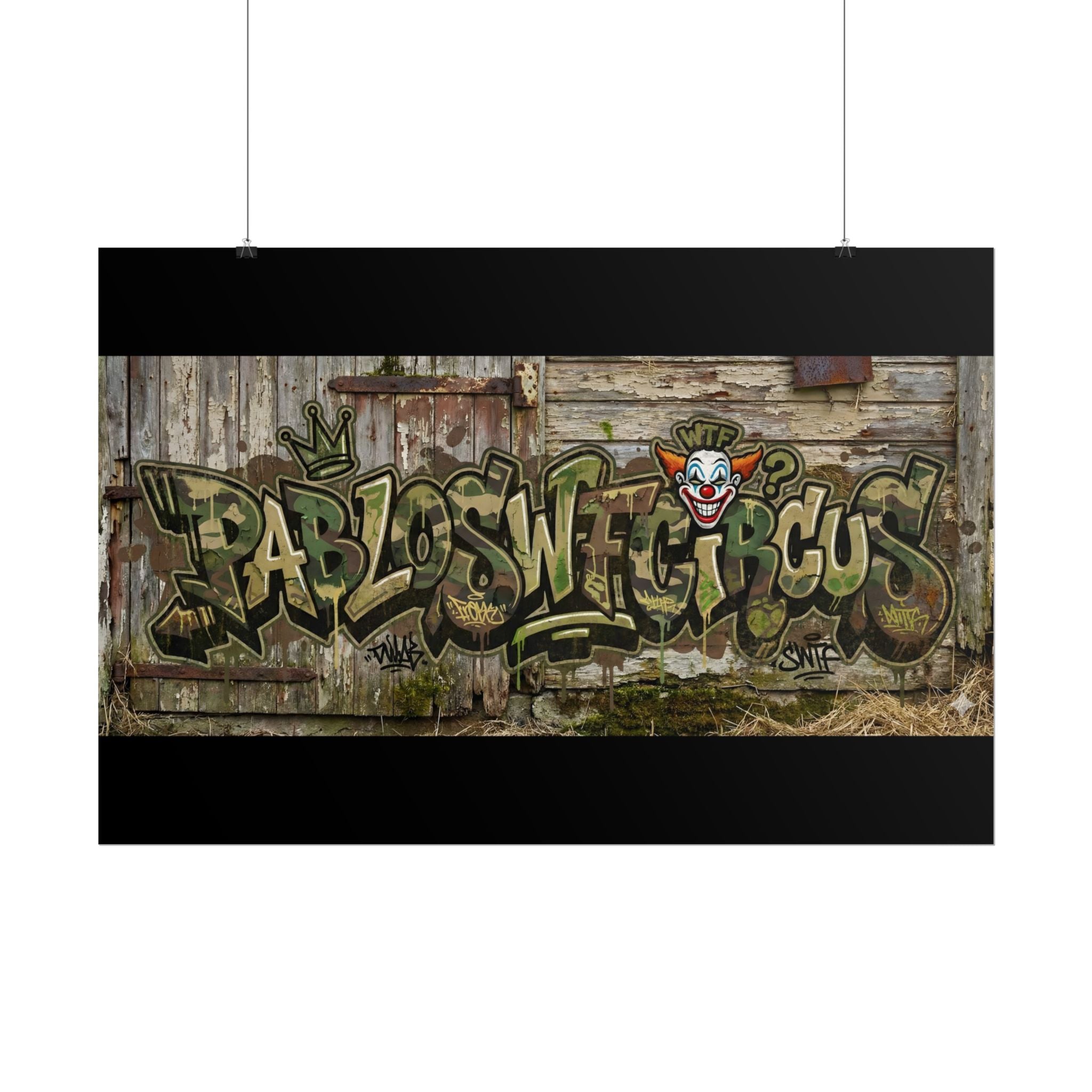 PWC Camo Poster (36x24)