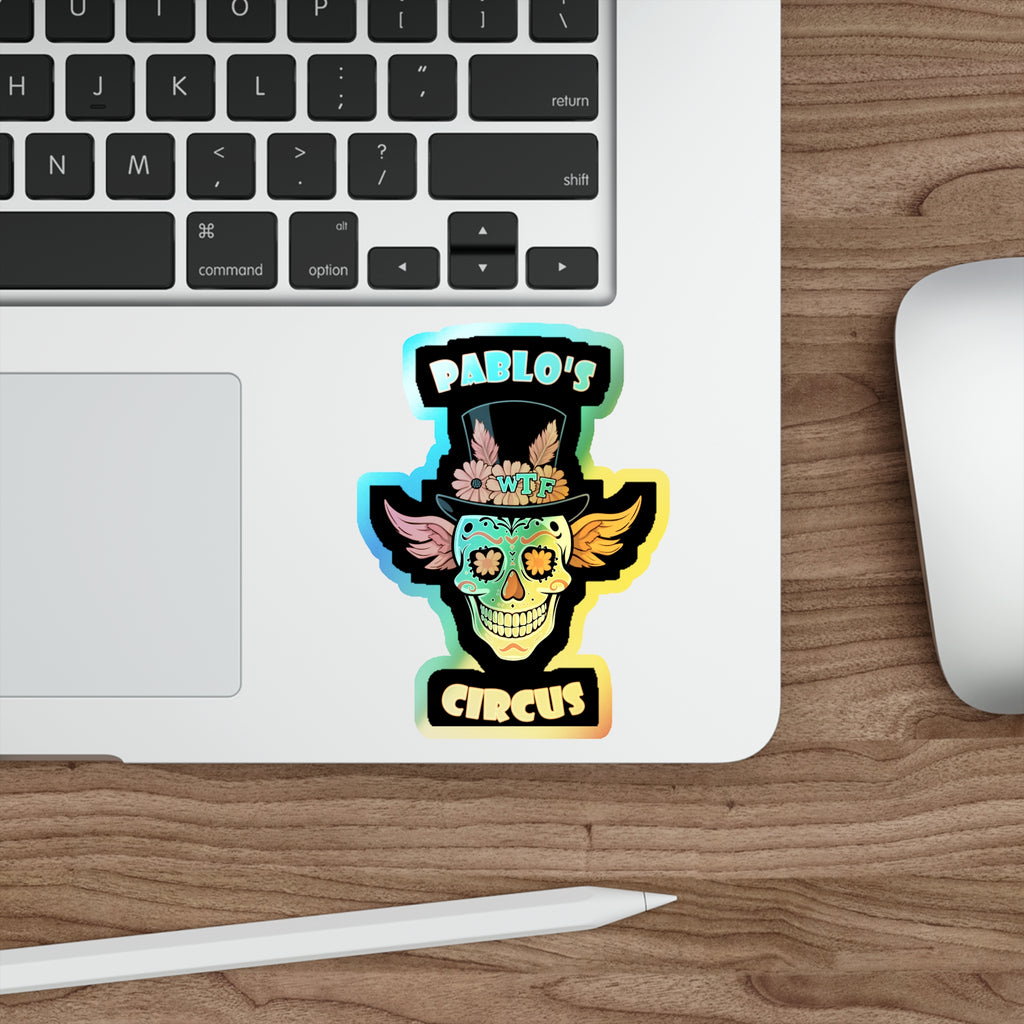 Pablo's Circus Holographic Sticker