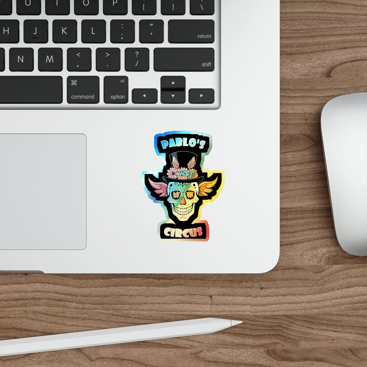 Pablo's Circus Holographic Sticker