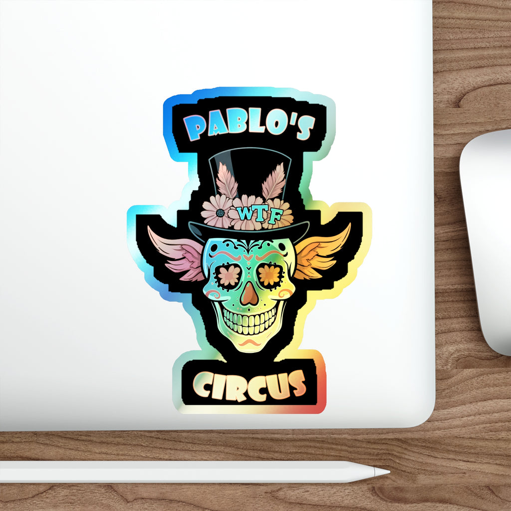 Pablo's Circus Holographic Sticker