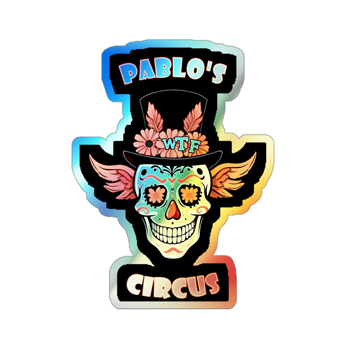 Pablo's Circus Holographic Sticker