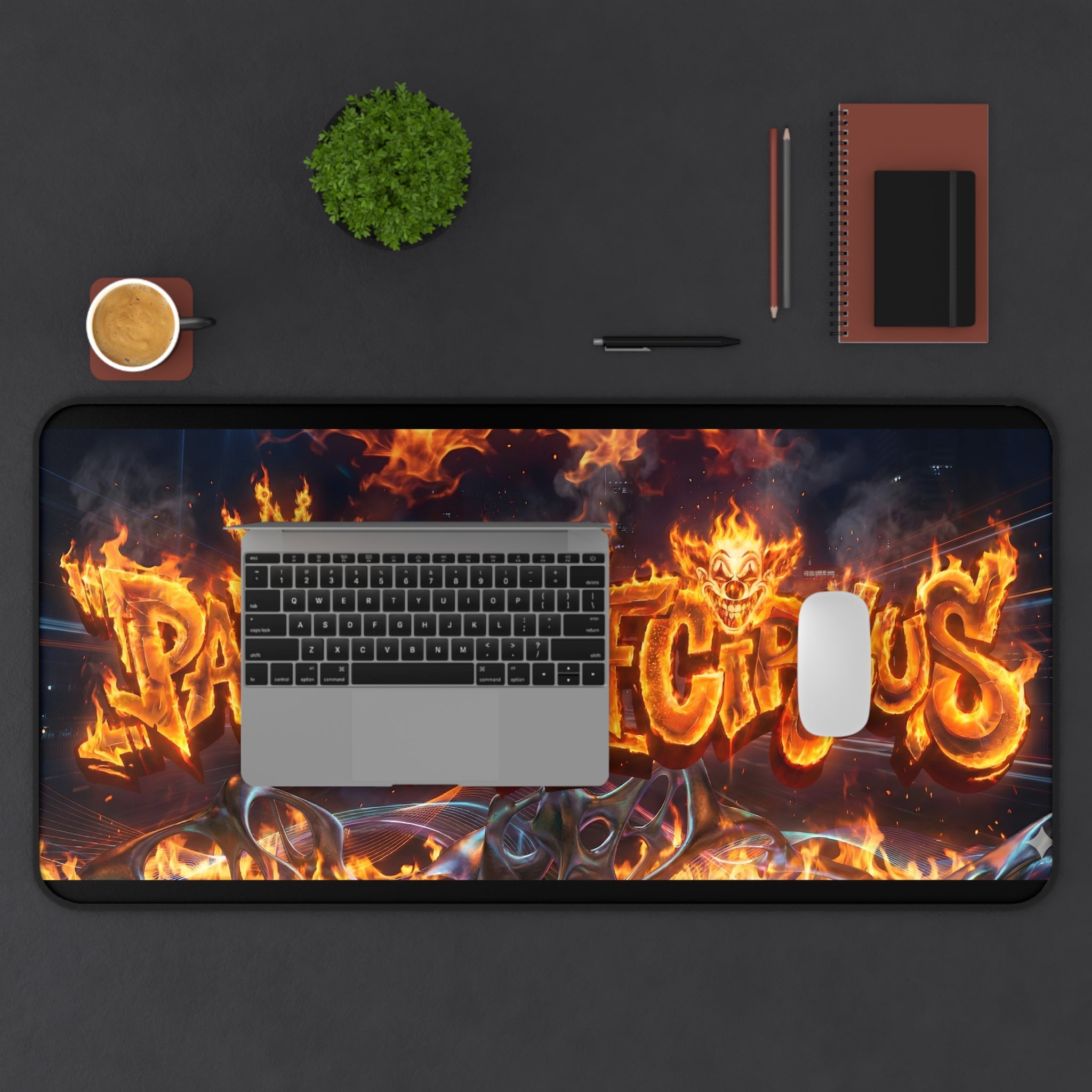 PWC Inferno Desk Mat (16x32)