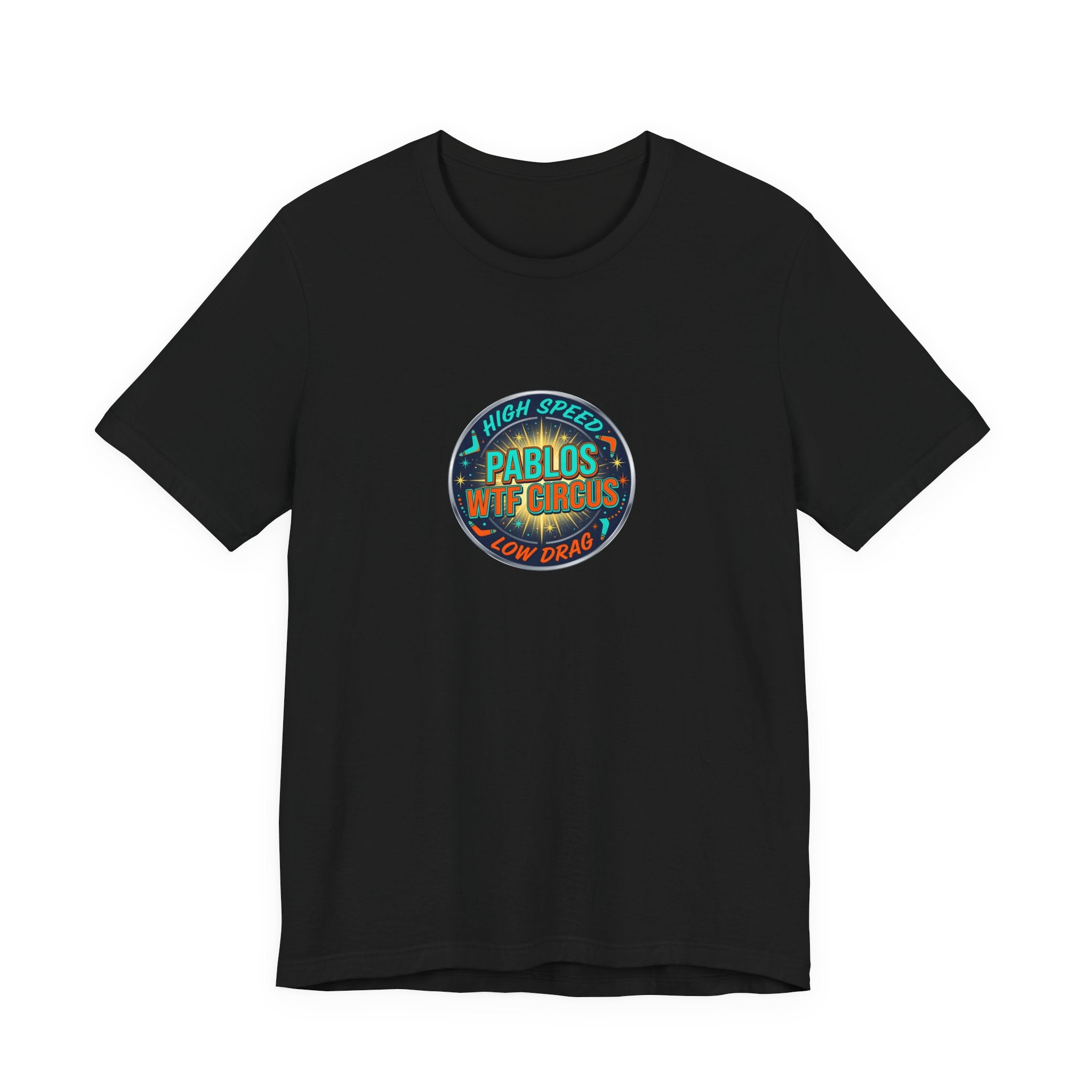 Pablo's WTF Circus — High Speed Low Drag Retro Badge Tee